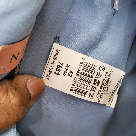 Nadias Blue sequin formal - Picture 7 of 8